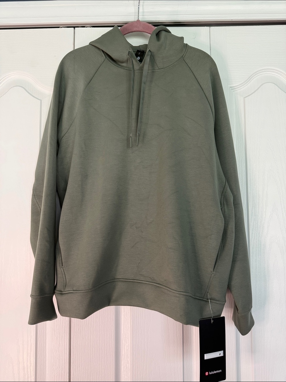 lululemon athletica Men's Smooth Spacer Pullover Hoodie in Willow Leaf